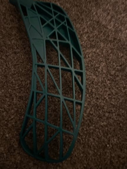 Innebandyblad plast grönt