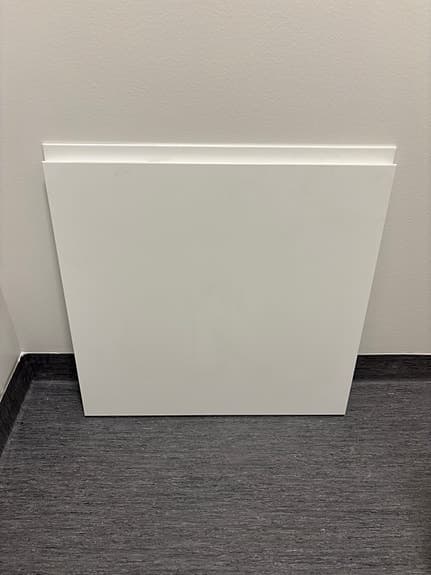2st IKEA VOXTORP skåpsluckor 60x60, matt vit