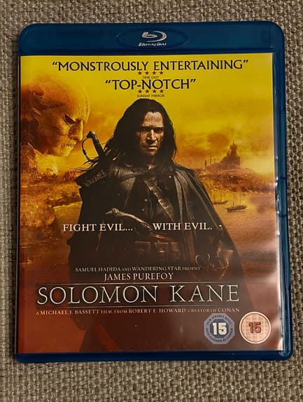 Blu-ray: Solomon Kane (blu-ray film)