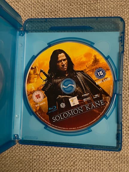 Blu-ray: Solomon Kane (blu-ray film)