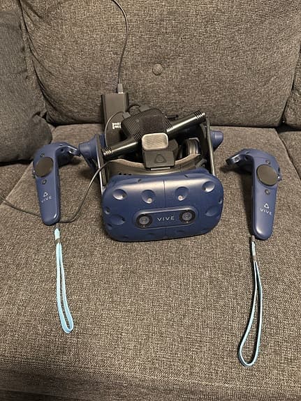 HTC Vive Pro vr headset full kit med trådlöst tillägg