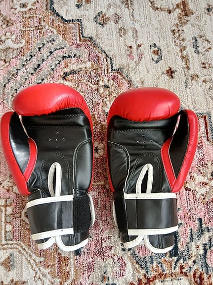 Top Ten Kids boxningshandskar 8 oz röd