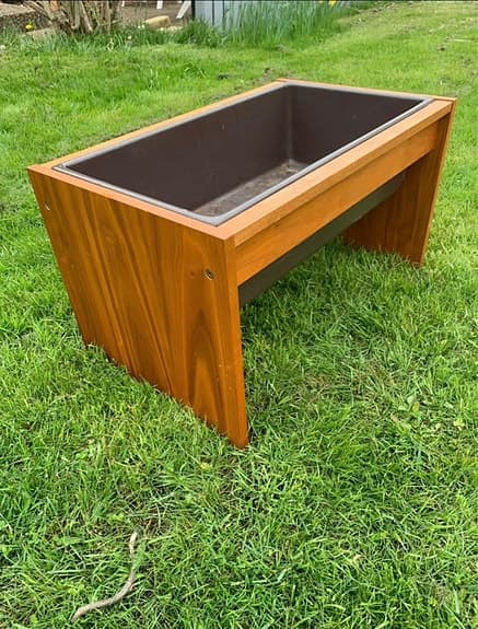 Planteringslåda retro i teak