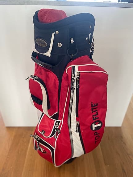 Top Flite golfbag (vagnbag)