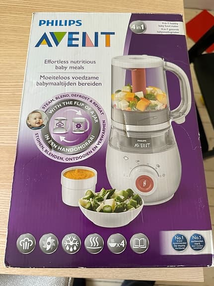 Philips Avent matberedare för barnmat 4 in 1