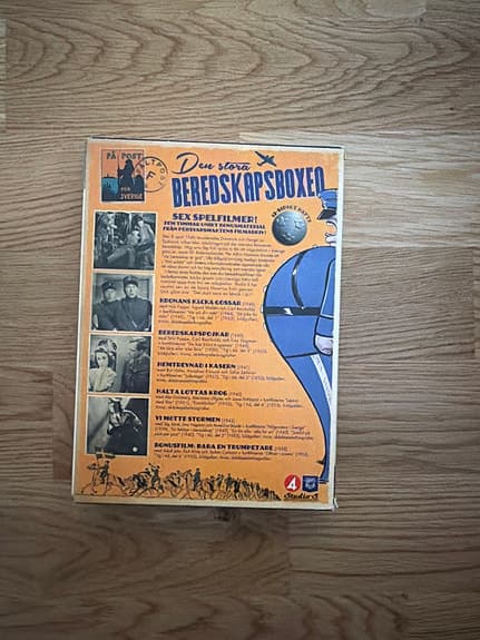 Den stora beredskapsboxen DVD-box