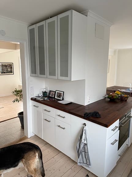 Köksskåpsluckor och lådfronter vit IKEA