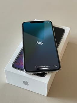 Apple iPhone Xs, 64 GB, färg silver