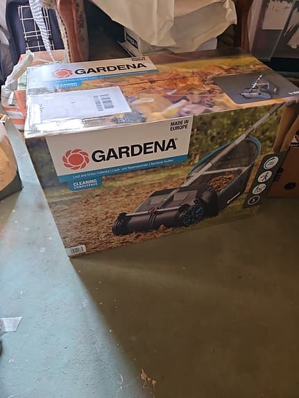 Gardena gräs och lövuppsamlare