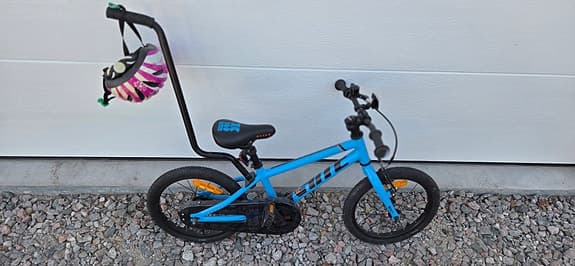 Barncykel 16" blå