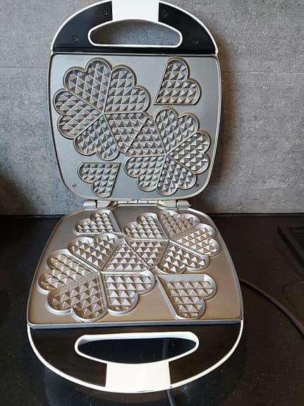 Stor fin waffelmaskin
