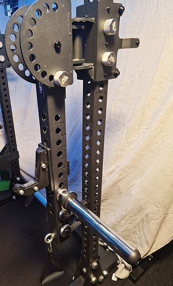 Premium Squat Rack +Jammer Arms : komplett hemmagym-setup
