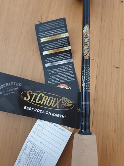 St. Croix Triumph haspelspö 8’6" medium-light 2-delat