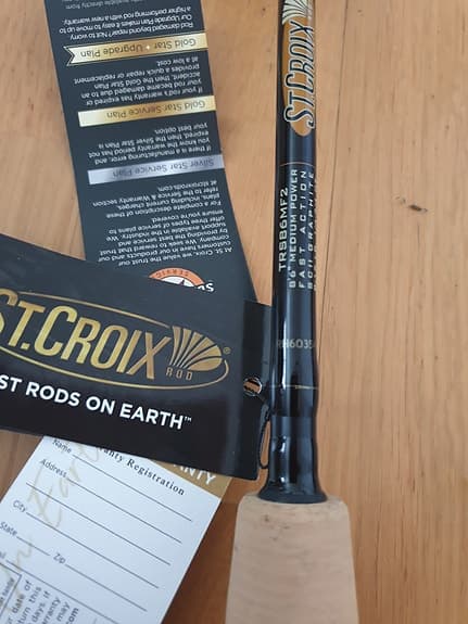 St. Croix Triumph haspelspö 8’6" medium-light 2-delat