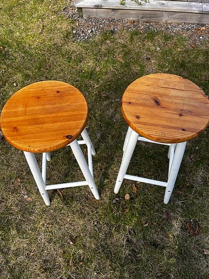 2 enkla pallar från IKEA