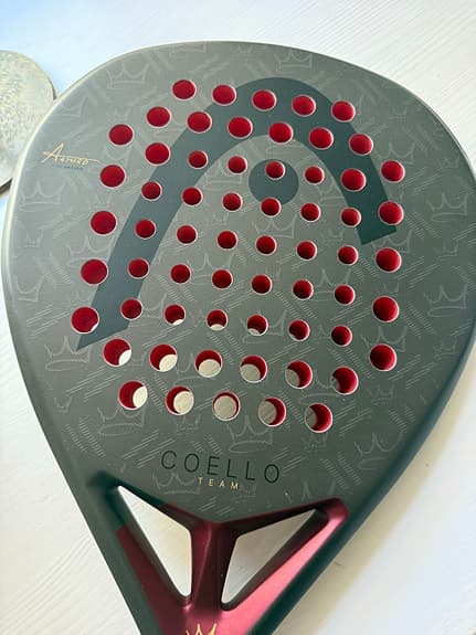 Head Coello Team padelracket grå/röd