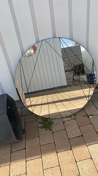 Ikea rund spegel