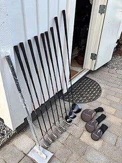 Cobra Junior golfset (höger) - Grafit 13-15 år + golfvagn Europa Jr