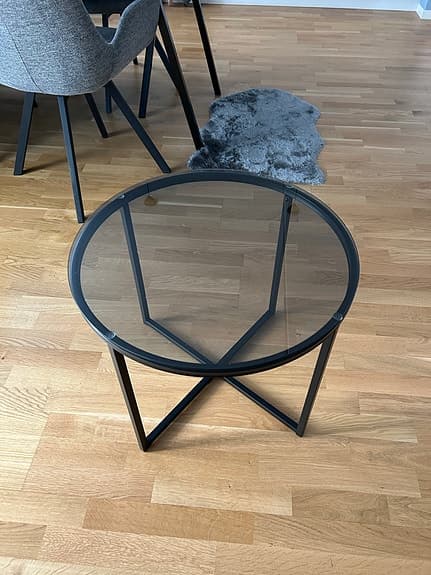 Soffbord i glas (Stalands)