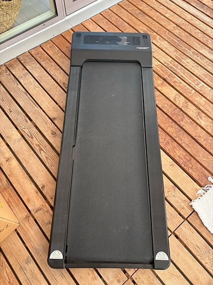 Crosstrainer gåband svart