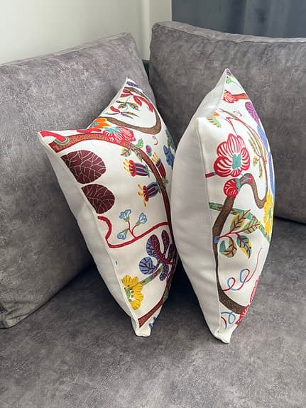 2st Kuddfodral / Tyg Från Svenskt Tenn/ Josef Frank/ Baranquilla