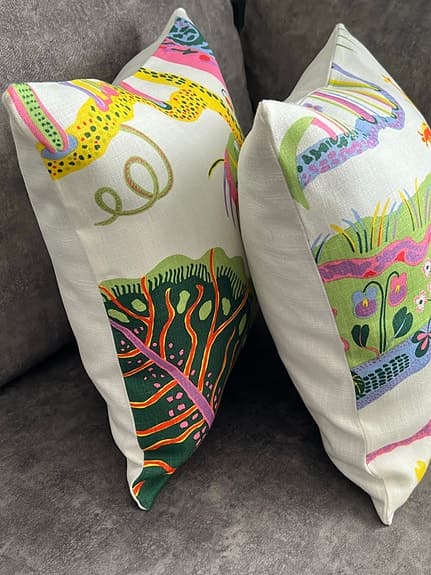 2st Kuddfodral/ Tyg Från Svenskt Tenn/ Josef Frank/ Hawai