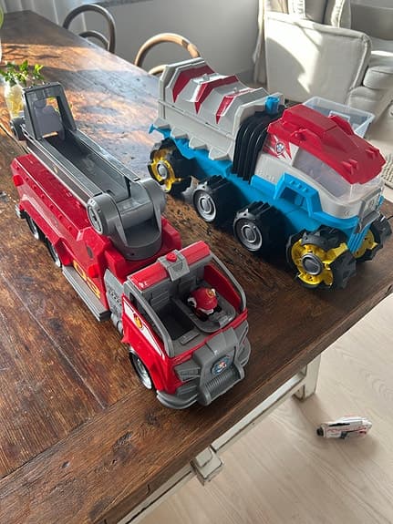 Paw Patrol leksaksfordon set