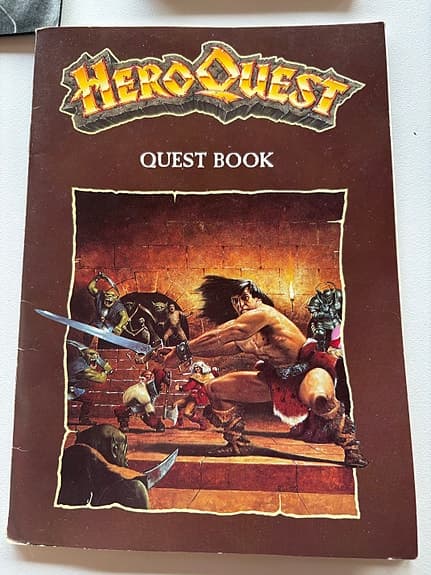 HeroQuest – komplett klassiker från MB Games – mycket fint skick