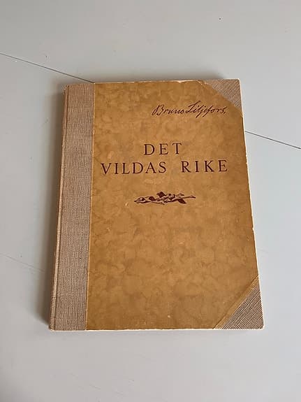 Bruno Liljefors Det vildas rike bok 1941 på