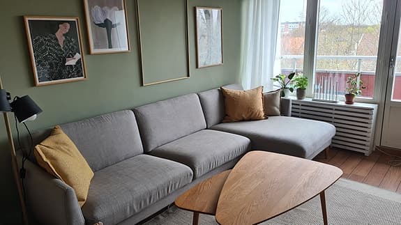 IKEA SKULTORP 4-sits soffa med schäslong