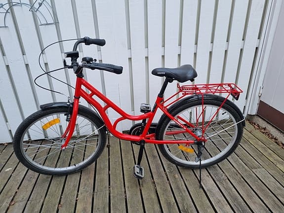 Barncykel 24 tum 3 vxl