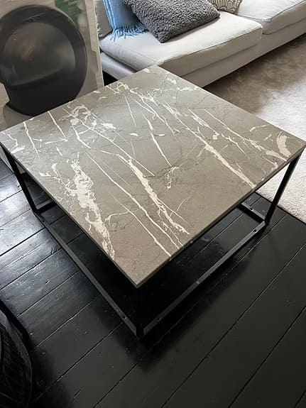 Soffbord marmor