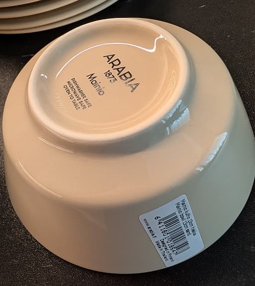 Arabia Sand - Tallrik, djup tallrik, skål, mugg, assiett - 6, 12 eller 18 st