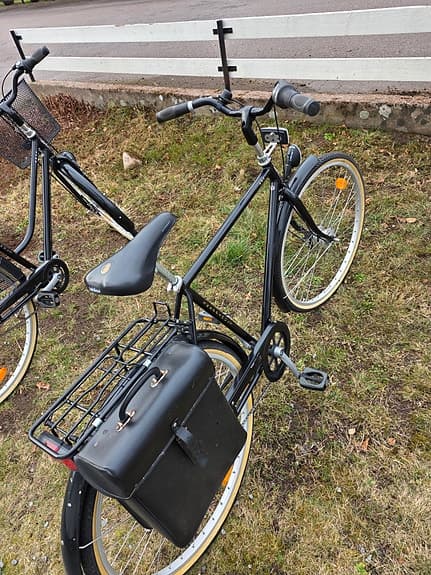 Skeppshult herrcykel 28" svart ramstorlek L