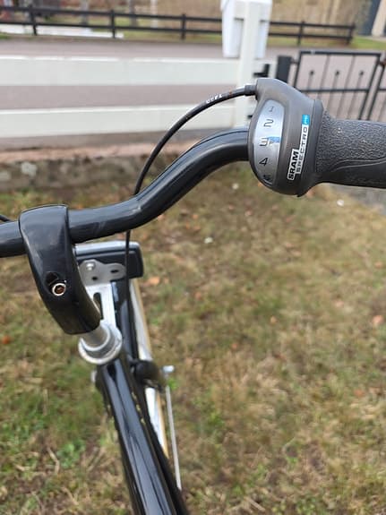 Skeppshult herrcykel 28" svart ramstorlek L