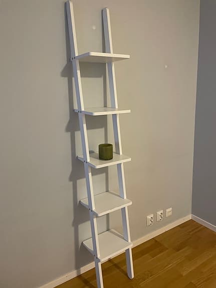 Ikea hylla stege vit