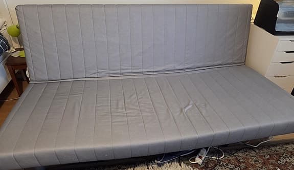 3 sits Ikea bäddsoffa med förvaring