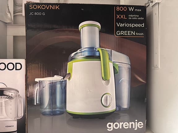 Gorenje JC800G juicecentrifug 800 W vit/grön