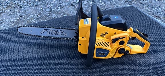 Stiga SP 375 motorsåg bensin gul