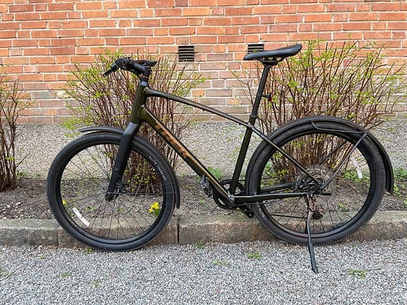 Trek Dual Sport 3 Gen 5 L Olive Green Hybridcykel