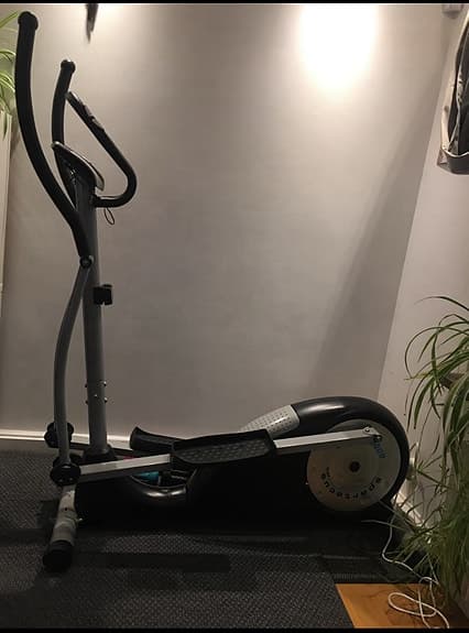Crosstrainer svart/grå
