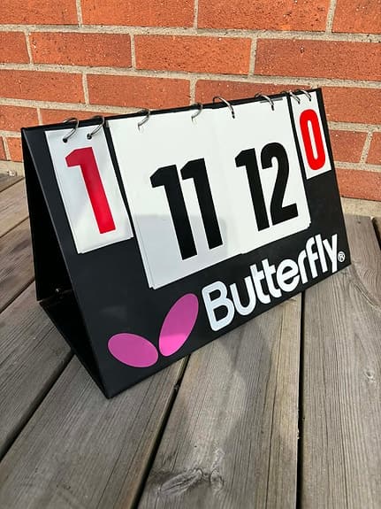 Räkneverk Pingis Poängtavla Butterfly