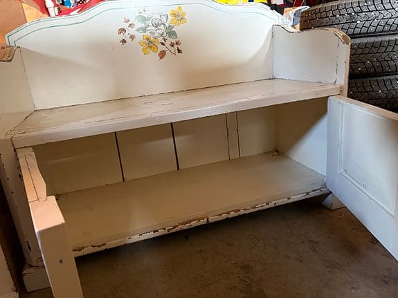 Träsoffa