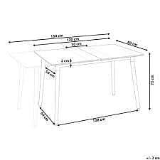 Utdragbart Mirabel matbord (120-150 cm) – Skandinavisk stil!