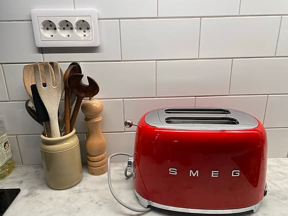 Smeg brödrost röd