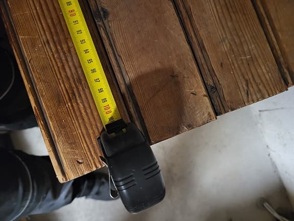 Trälåda förvaring brun