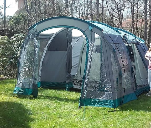 Familjetält camping