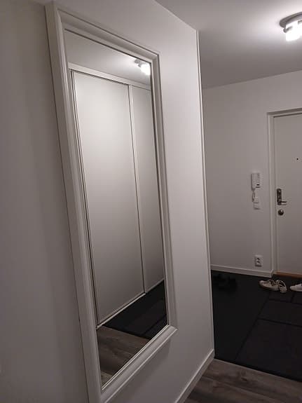 IKEA spegel vit