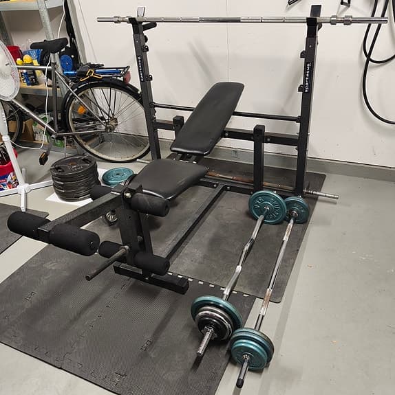 STYRKETRÄNING - STORT PAKET 200 KG+