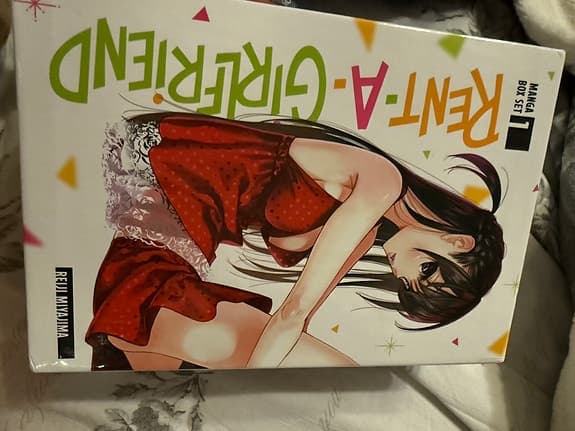 Rent-A-Girlfriend manga volym 1–6 engelska + 2st dubbelsidiga posters